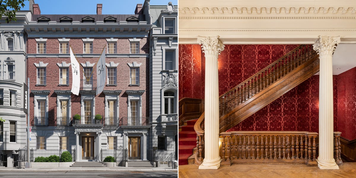 纽约市为JP Morgan的堂兄建造的Gilded Age Townhouse