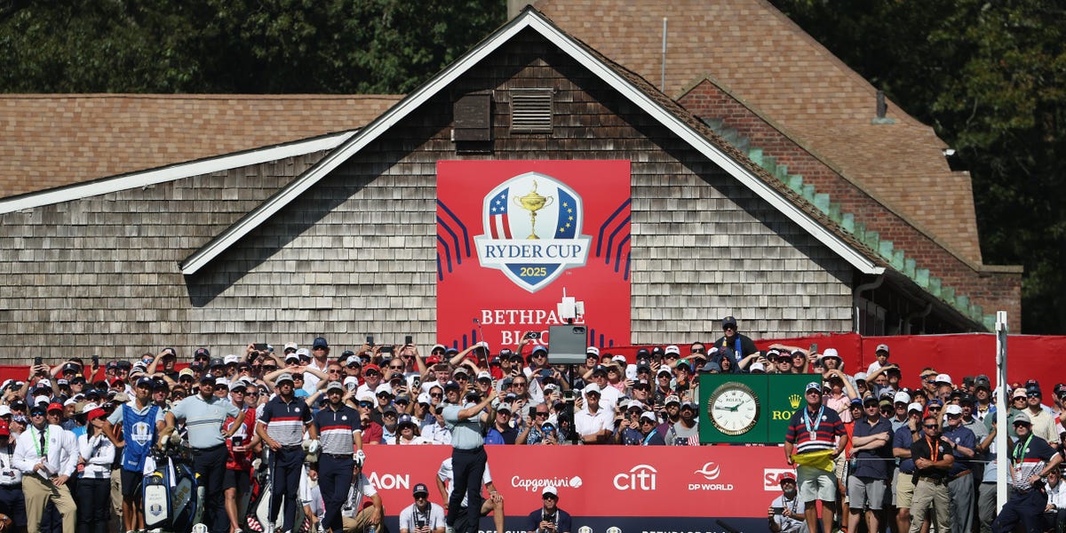 我去了莱德杯，计算了一天的费用