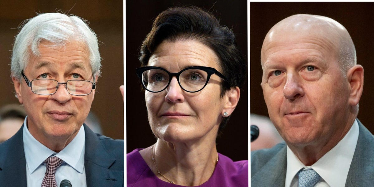 银行首席执行官们表示人工智能将对他们的员工队伍产生什么影响