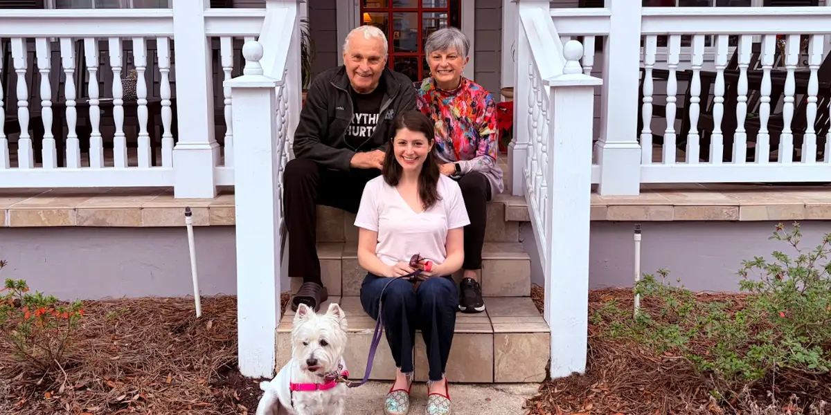 30 多岁时，我搬到了一个受退休人员欢迎的小镇：佛罗里达岛