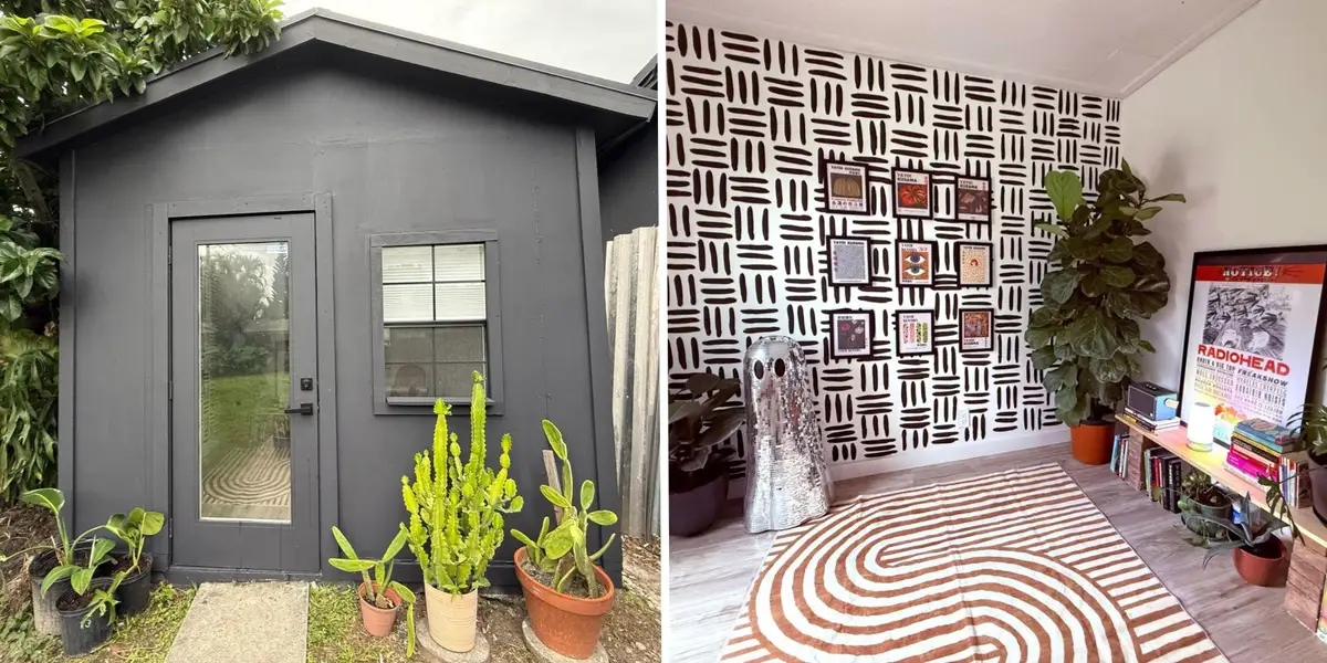 我花了 2,500 美元将我的储藏室变成了家庭办公室；值得