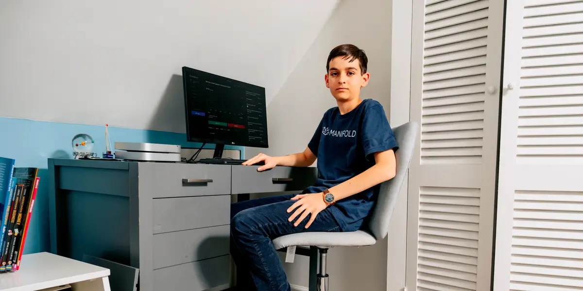 最新的预测市场大师是一位戴着牙套的中学生