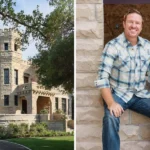 参观城堡内部 Chip 和 Joanna Gaines 在韦科销售