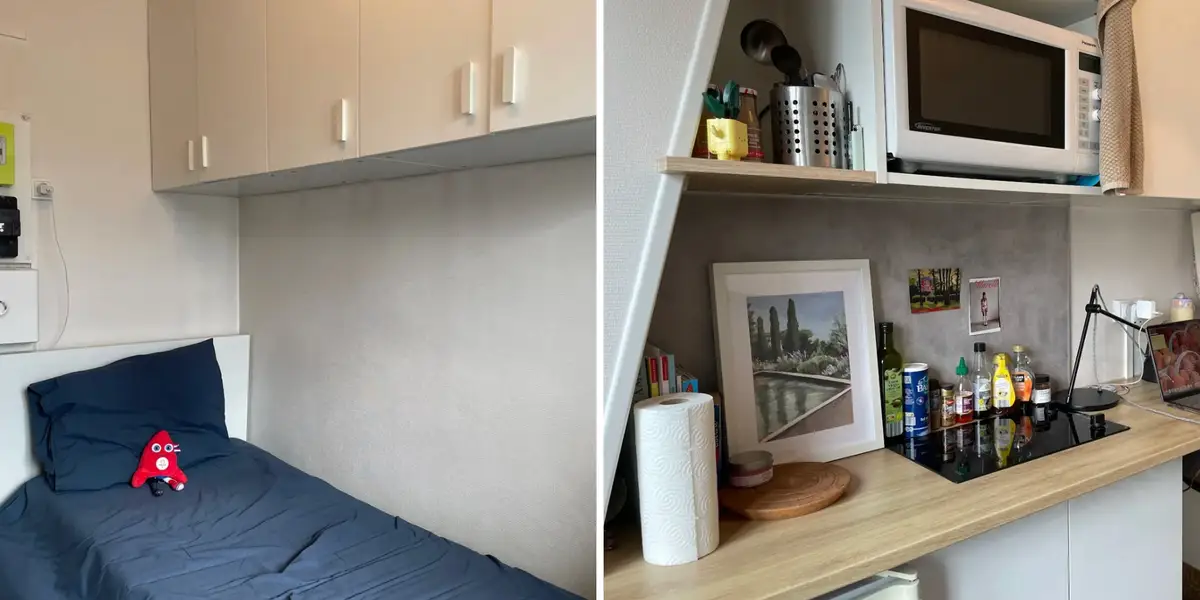 我住在 97 平方英尺的微型公寓:比更大的空间更好